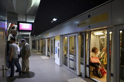 France, Ille-et-Vilaine, Rennes, the automatic subway