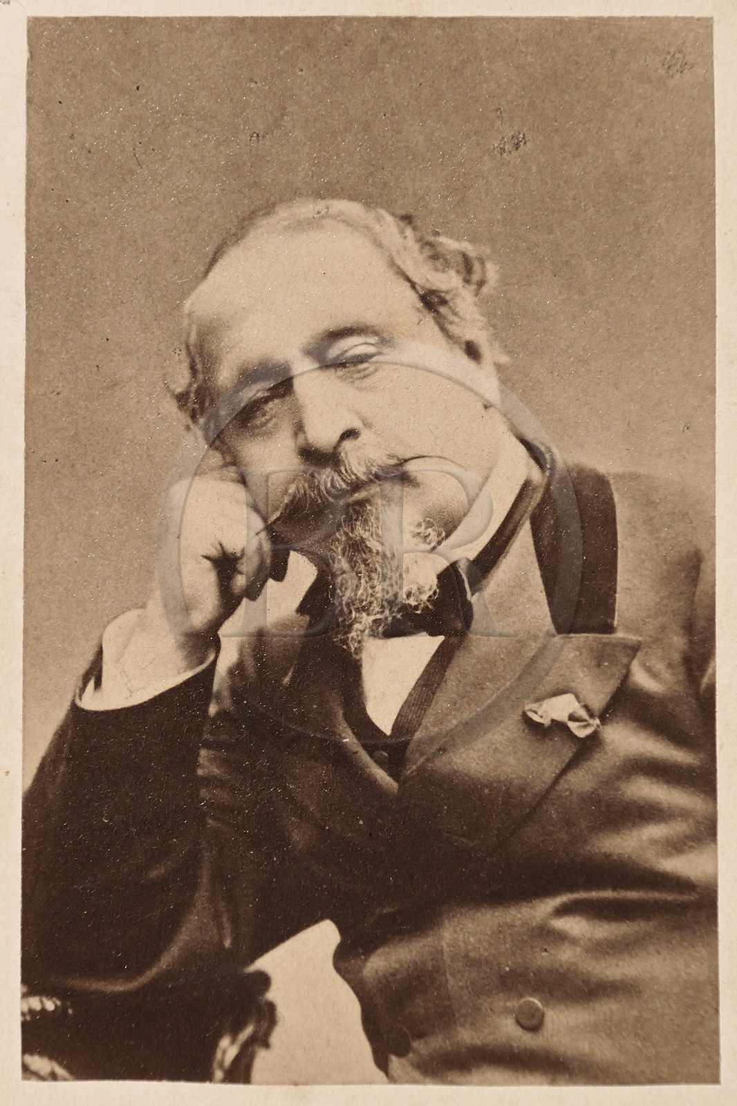 France, Corse du Sud, Ajaccio, Fesch museum (the Museum of Fine Arts), photographic portrait of the Emperor Napoleon III