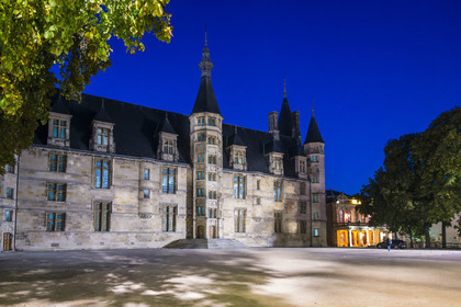France, Nièvre, Nevers, the Ducal Palace, a 15th and 16th century castle, former residence of the Counts and Dukes of Nevers