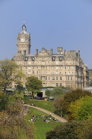 Royaume-Uni, Ecosse, Edimbourg, West Princes street gardens
