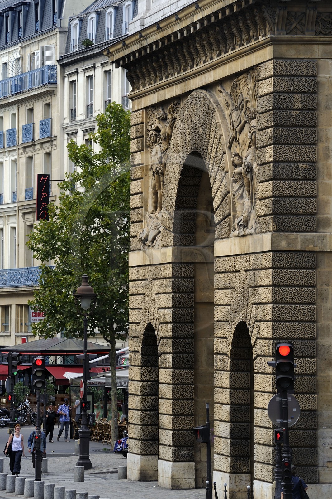 France, Paris (75), la Porte Saint-Martin