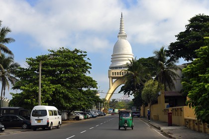 Sri Lanka, province de l'ouest, district de Colombo, Colombo Fort, le temple bouddhiste Sambodhi Chaithya
