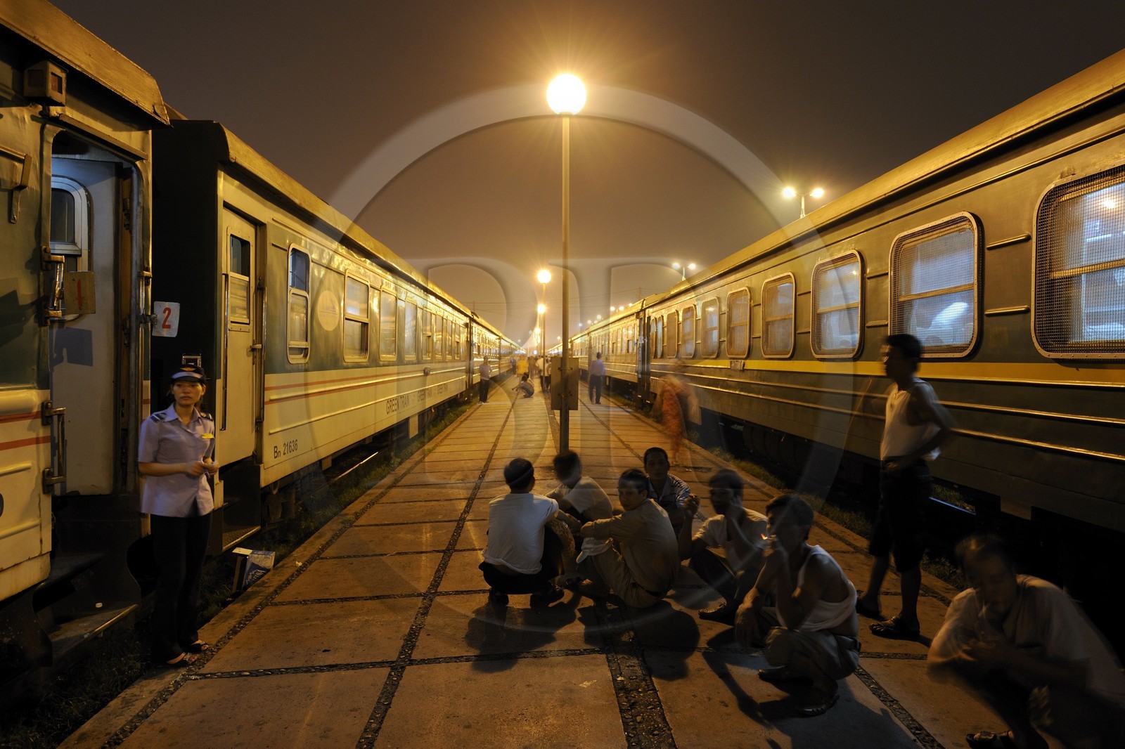 Vietnam, Hanoi, central train station