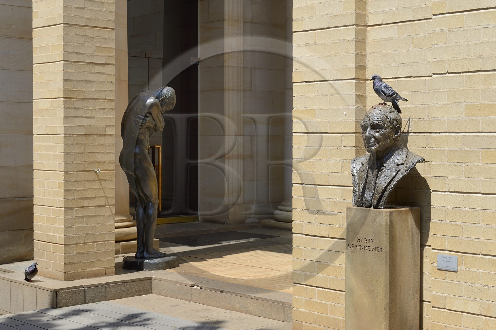 Afrique du Sud, province de Gauteng, Johannesburg, CBD (Central Business District), le Johannesburg Art Gallery