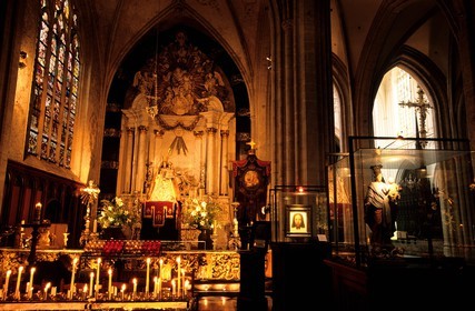 Belgium, Flanders, Antwerp (Antwerpen), Notre Dame cathedral