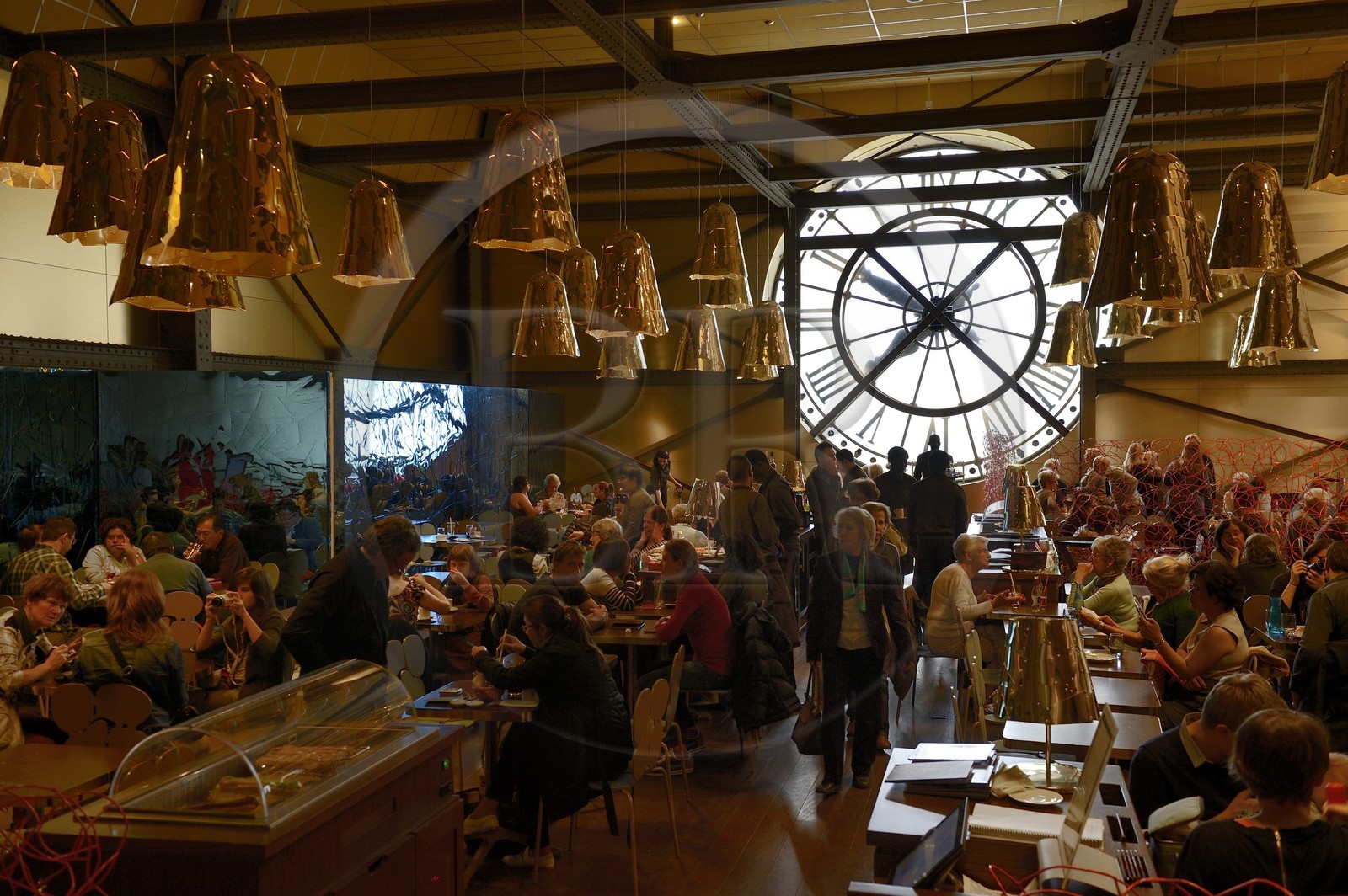 France, Paris (75), musée d'Orsay, le café Campana