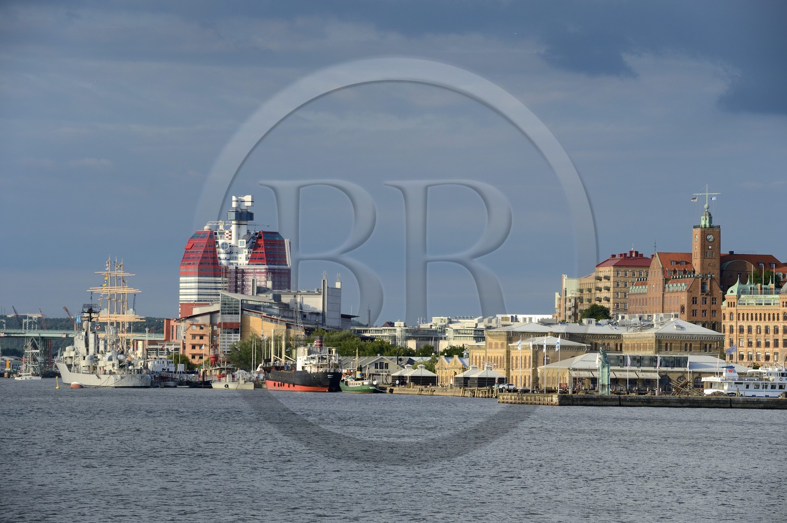 Suède, Västra Götaland, le port de Göteborg (Gothenburg)