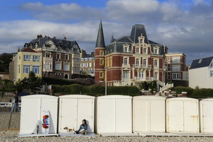 France, Seine-Maritime (76), Le Havre, front de mer, la Villa Jules Siegfried est une des rares maisons à avoir survécu aux bombardements