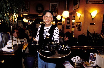 France, Nord (59), Lille, la célèbre brasserie Aux Moules