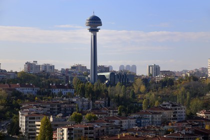 Turkey, Central Anatolia, Ankara, the new town District, Ataturk Tower