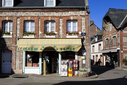 France, Seine-Maritime (76), Veules-les-Roses, épicerie