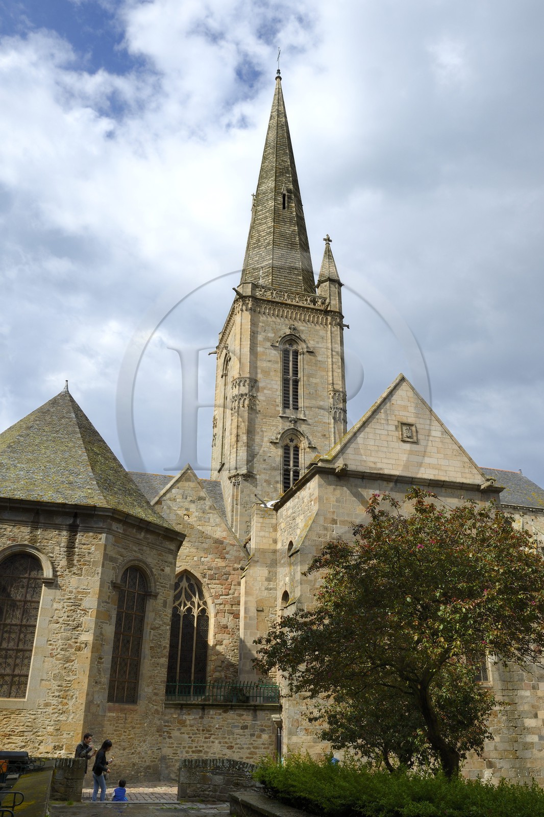 France, Ille-et-Vilaine (35), côte d'émeraude, Saint-Malo, cathédrale Saint-Vincent