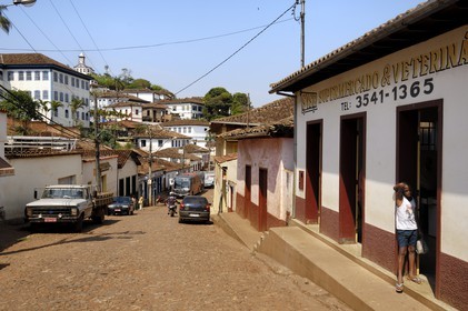 Brésil, Etat du Minas Gerais, ville de Serro (Route de l'or, Estrada Real)