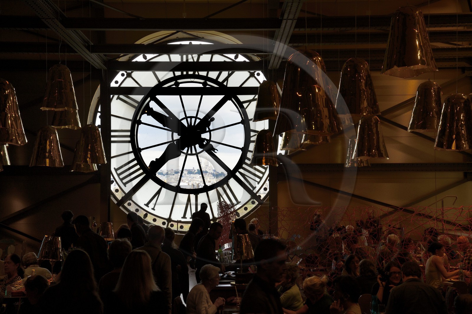 France, Paris (75), musée d'Orsay, le café Campana