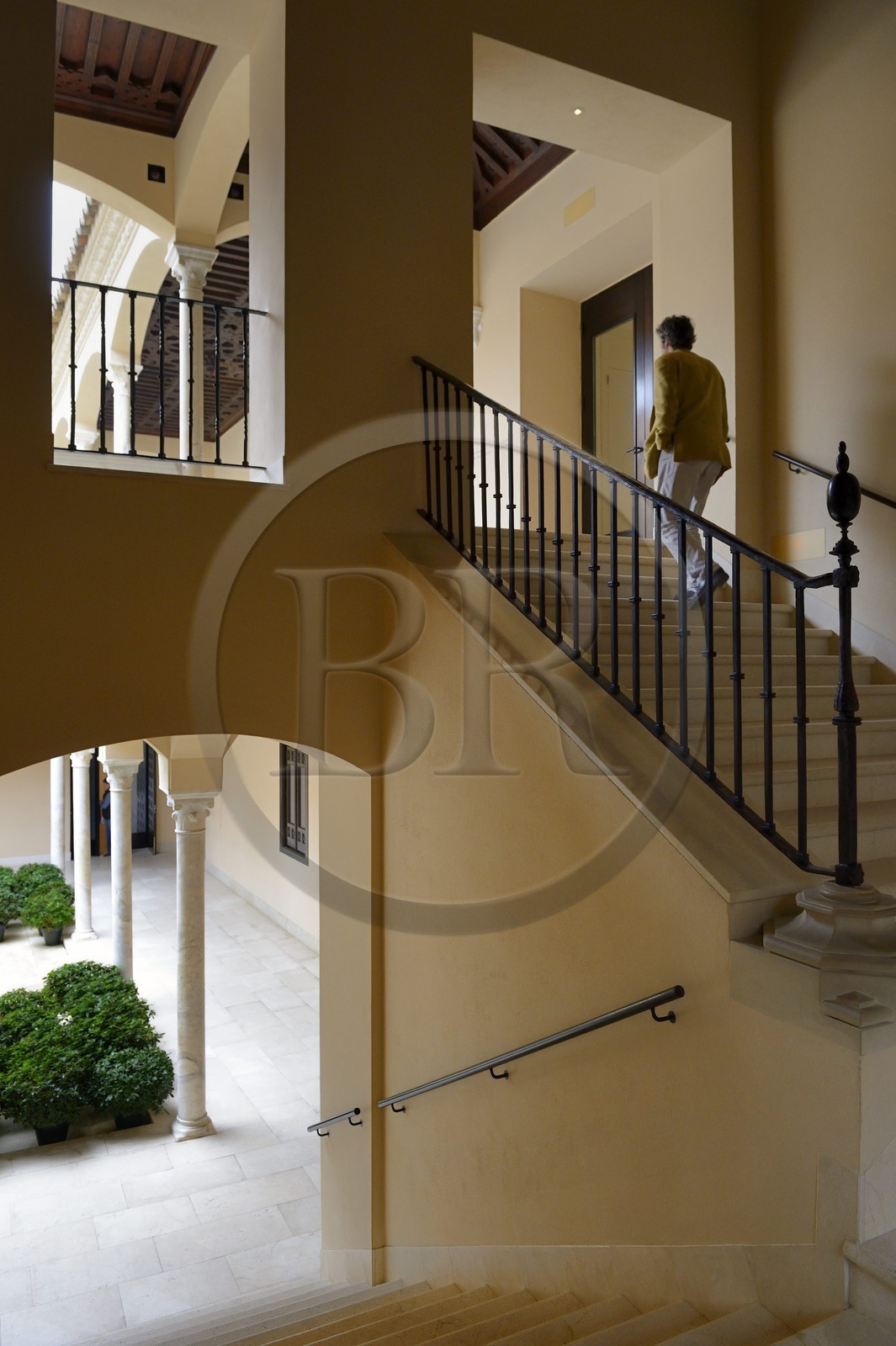 Espagne, Andalousie, Malaga, Musée Picasso qui occupe le Palais de Buenavista