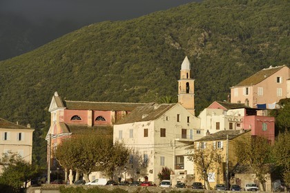 France, Haute Corse, Cap Corse, Nonza, Ste Julie church dated 16th century