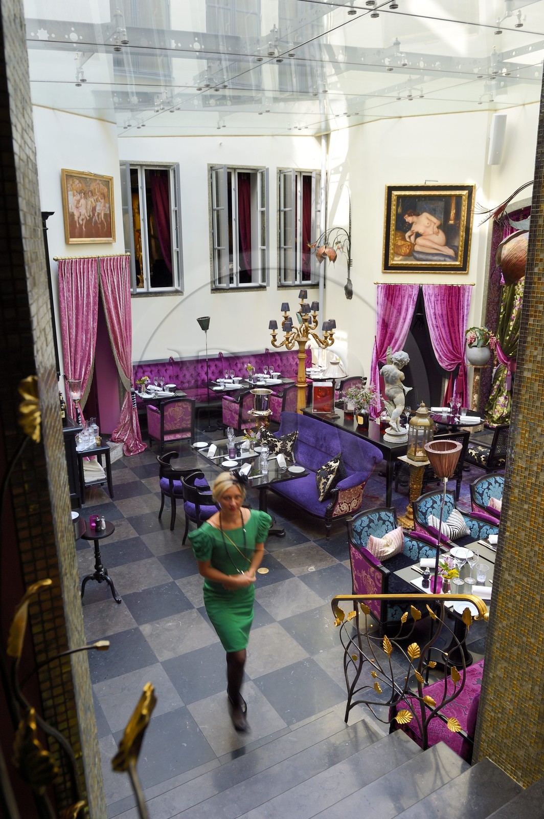 Suède, Västra Götaland, Göteborg (Gothenburg), Dorsia Hotel, le restaurant