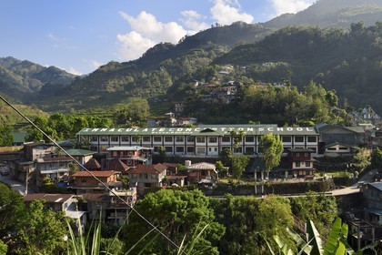 Philippines, Ifugao province, Banaue town, Catholic school