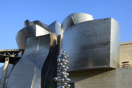 Spain, Basque Country Region, Vizcaya Province, Bilbao, the Guggenheim Museum designed by Frank Gehry