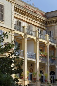 France, Corse du Sud, Ajaccio, district known as foreigners, former Cyrnos Palace on the cours du Général-Leclerc