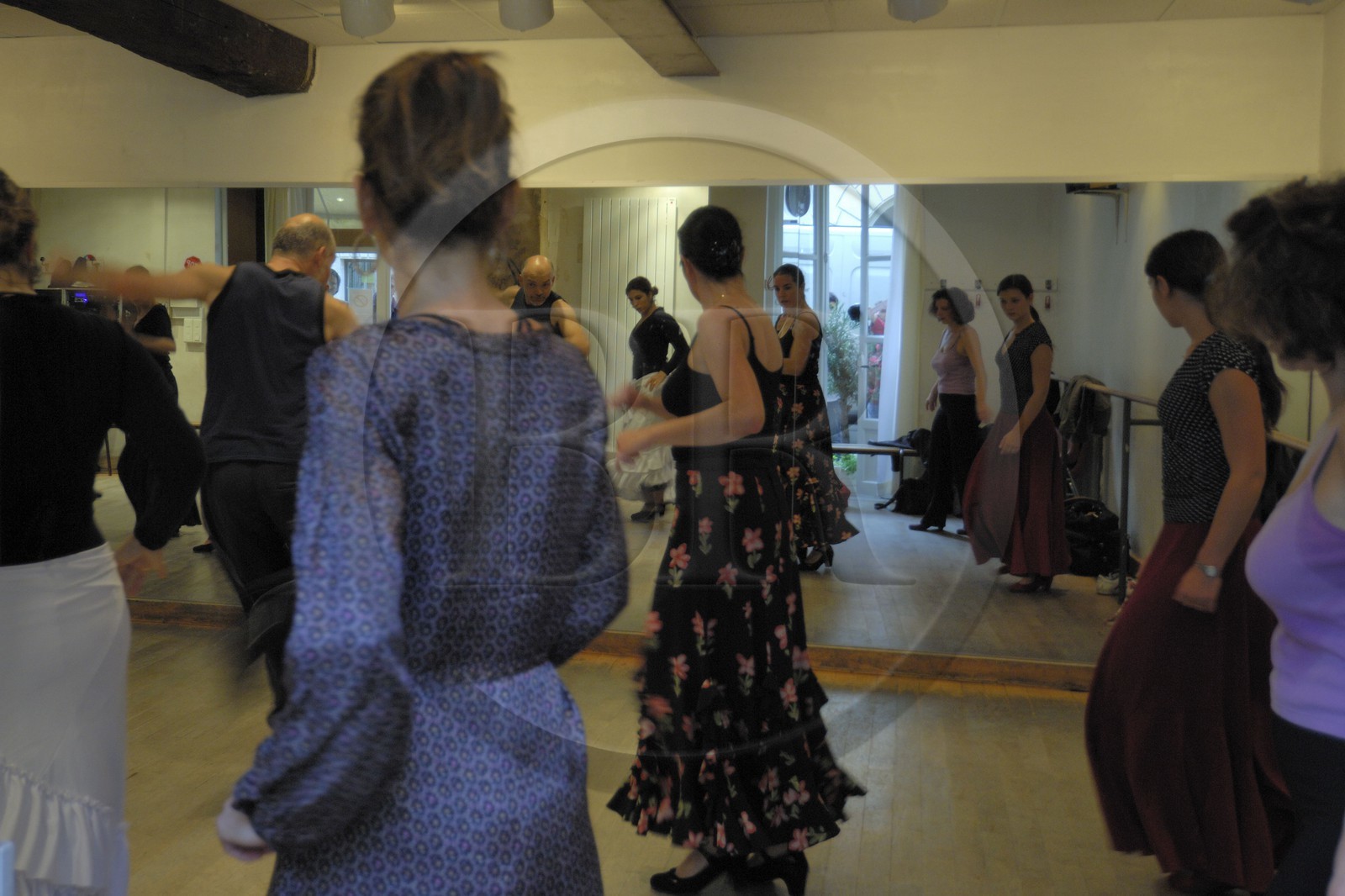France, Paris (75), cours de danse au cabaret Le café de la Gare rue du Temple