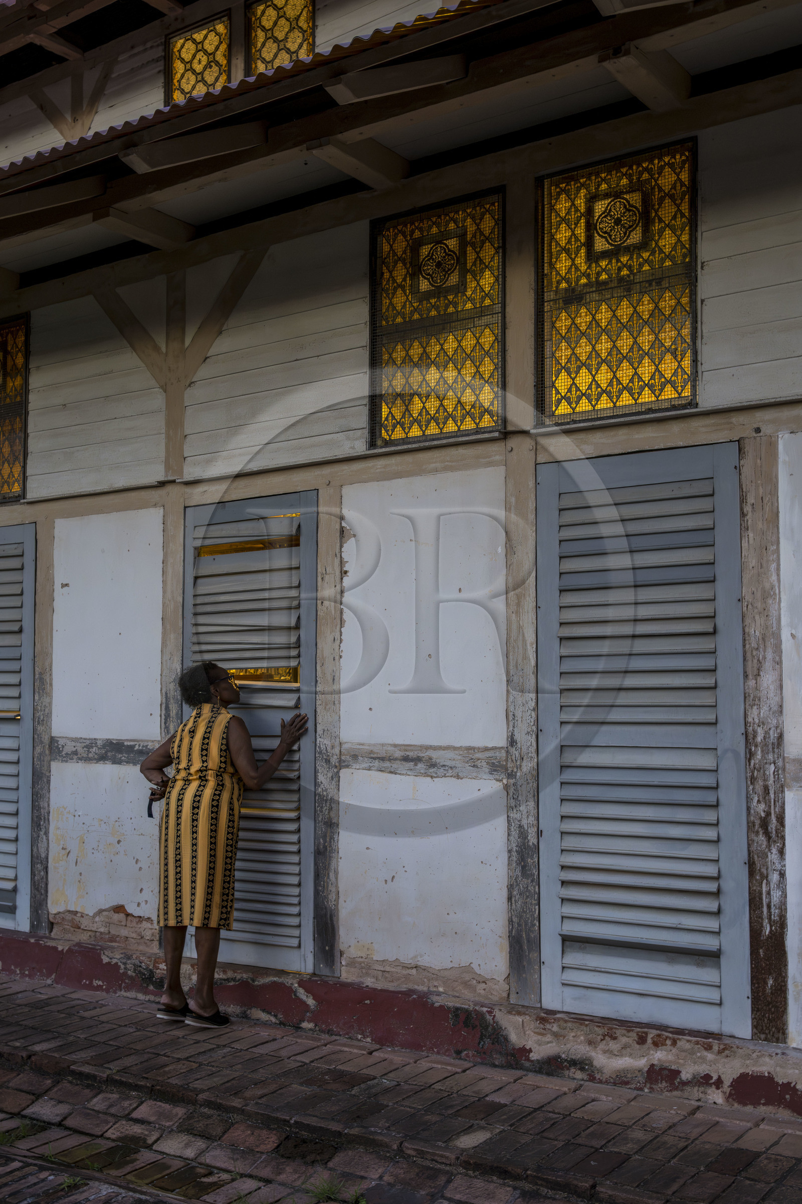 France, Guyane, Iracoubo, église Saint-Joseph d’Iracoubo