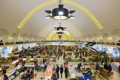France, Marne, Reims, the halles du Boulingrin (Boulingrin market)