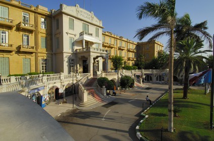 Egypte, Haute Egypte, vallée du Nil, Louxor, l'hotel Old Winter Palace