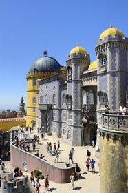 Portugal, Lisbon Region, Sintra, Pena National Palace (Palacio Nacional da Pena), listed as World Heritage by UNESCO