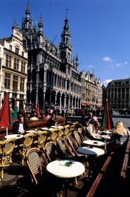 Belgique, Bruxelles, le centre historique, la Grand Place classée Patrimoine Mondial de l'UNESCO, la Maison du Roi