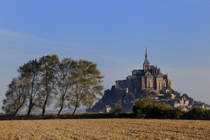 France, Manche, Mont Saint Michel, listed as World Heritage by UNESCO