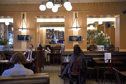 France, Paris, the Brasserie Le Sélect boulevard Montparnasse