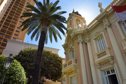Principality of Monaco, Monaco, Monte-Carlo, the villa Sauber from the Nouveau Musée National de Monaco