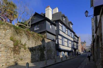France, Finistère (29), Quimper, la barraque à Jacquelot rue Elie Fréron