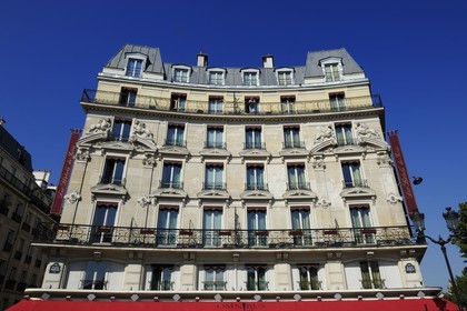 France, Paris (75), hotel Villa Royal et Omnibus Café