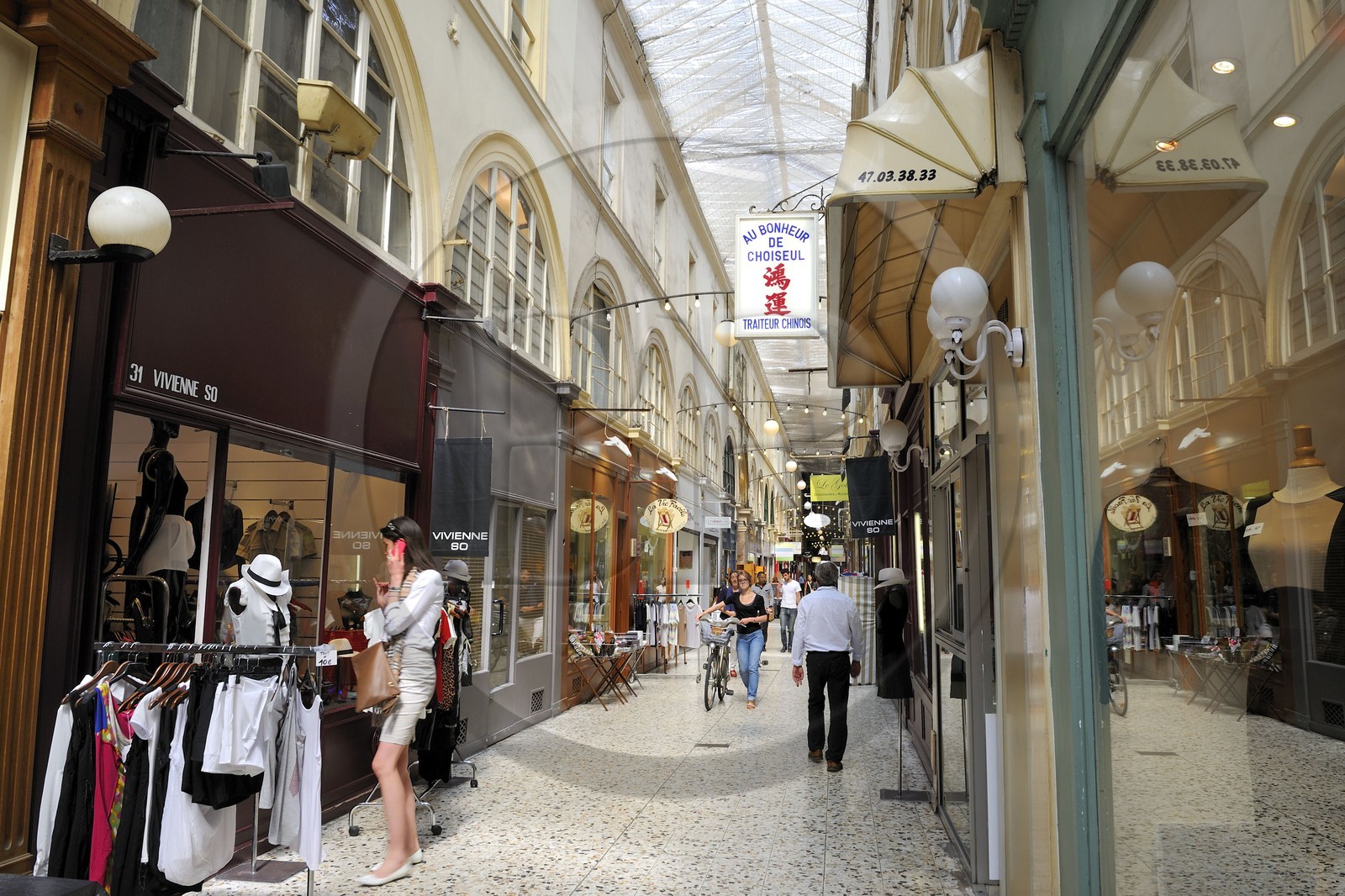 France, Paris (75), Passage de Choiseul