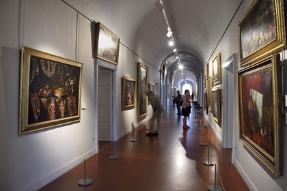 France, Corse du Sud, Ajaccio, Fesch museum (the Museum of Fine Arts), collection of Italian paintings