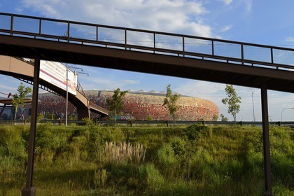 Afrique du Sud, province de Gauteng, Johannesburg, Soweto, Soccer City Stadium des architectes Boogertman Urban Edge et Partners
