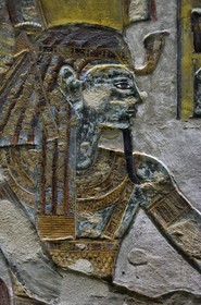 Egypte, Haute Egypte, vallée du Nil, environs de Louxor, nécropole thébaine classée Patrimoine Mondial de l'UNESCO, Thèbes Ouest, vallée des Rois, tombe de Ramses III