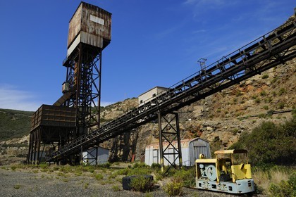 Italy, Tuscany, Elba Island, Capoliveri, the former iron mine of the Calamita company