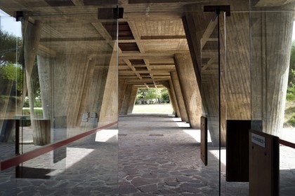 France, Bouches-du-Rhône (13), Marseille, oeuvre architecturale de Le Corbusier, classée Patrimoine Mondial de l'UNESCO, la Cité Radieuse par l'architecte Le Corbusier