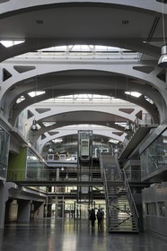 France, Haut-Rhin (68), Mulhouse, La Fonderie, université de Haute Alsace, Faculté des Sciences économiques sociales et juridiques, Centre Rhénan d'archives et de recherches économique et futur Centre d'Art International