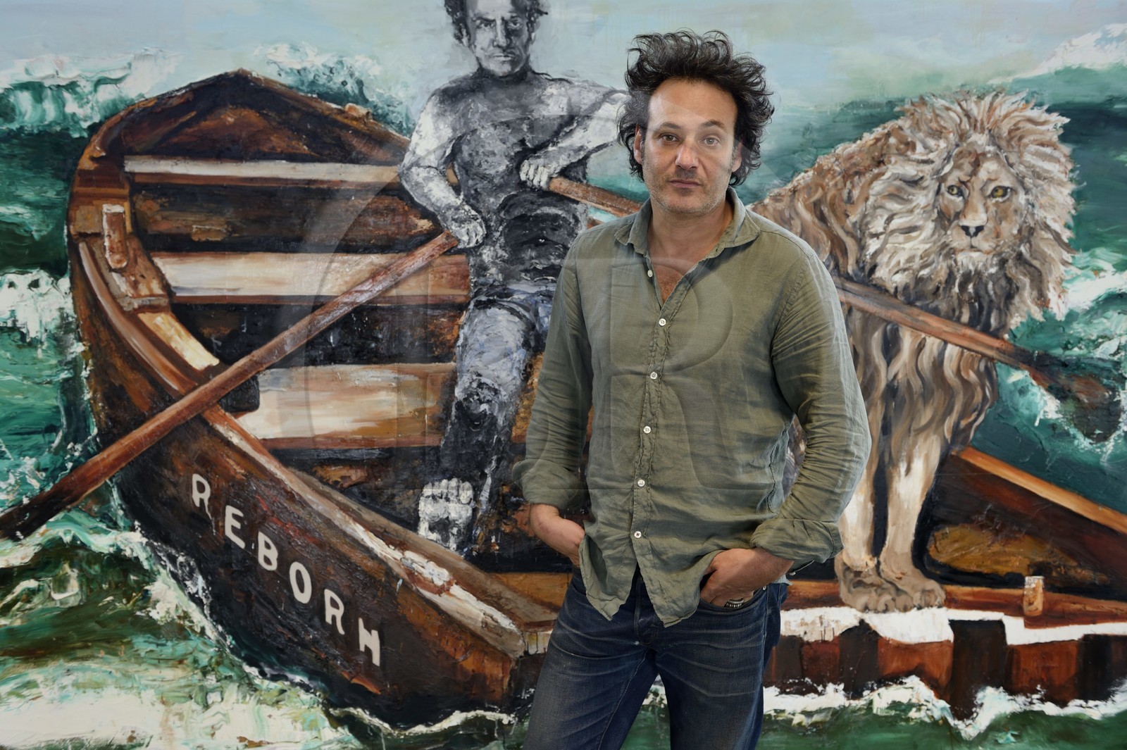 France, atelier de Fred Kleinberg au sein de l'entreprise Manutant