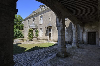 France, Loir-et-Cher (41), château de Talcy