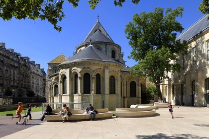 France, Paris, Musee des Arts et Metiers (Arts and Crafts museum), the Saint Martin des Champs Church