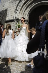 France, Indre et Loire, Loches, wedding day