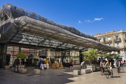 France, Herault, Sete, Les Halles, covered market