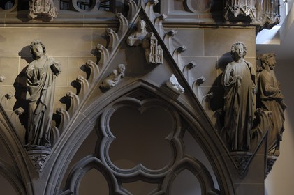 France, Bas Rhin (67), Strasbourg, musée de l'oeuvre Notre-Dame, salle du jube