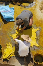 Morocco, Middle Atlas, Fez, Imperial City, Fez El Bali, medina listed as World Heritage by UNESCO, Chouara, tanners of the tannery district