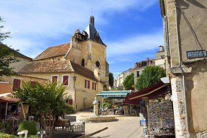France, Dordogne (24), Périgord Pourpre, Bergerac, place Pélissière
